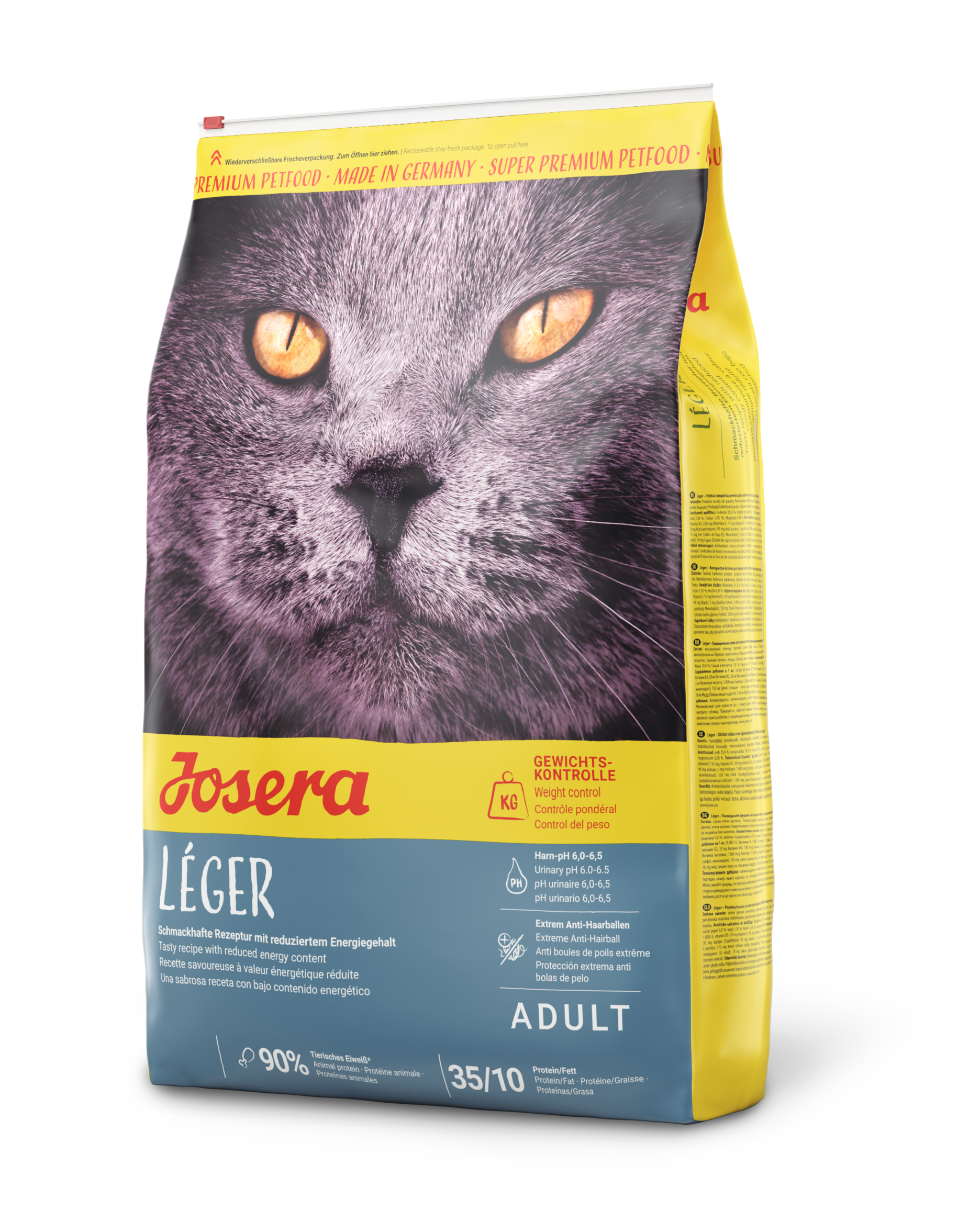 leger-cat-food-10kg-4_25kg غذای خشک گربه جوسرا لژر (Josera Leger) | مناسب گربههای بالغ - Image 1