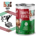 کنسرو نچرال گربه بالغ دی پی اس (DPS) با طعم بوقلمون و گوساله 400 گرم - Image 2